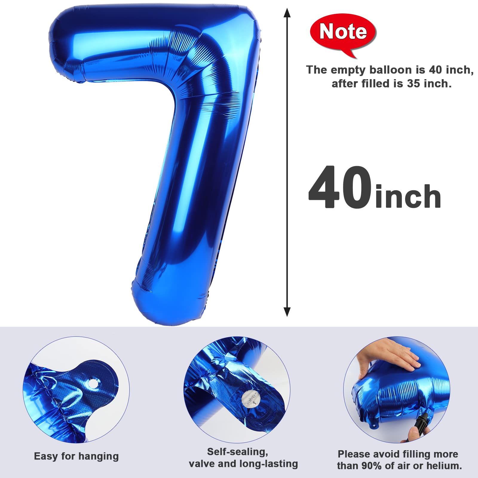 Mluchee balloon number set collection for versatile event decor ideas