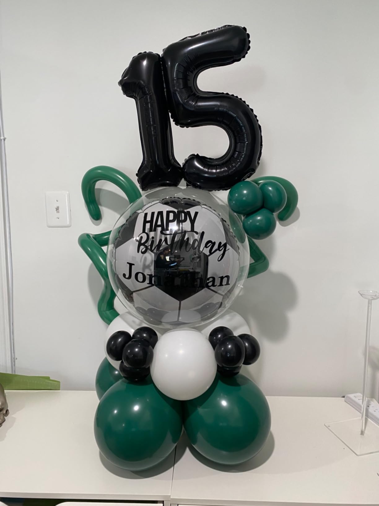 Mluchee 40-inch number balloon easy inflate for quick setup at parties.