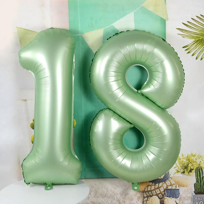 Mluchee birthday decor number balloon wall display creates an eye-catching backdrop.