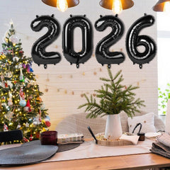 Mluchee foil 2026 number balloons float easily for events.