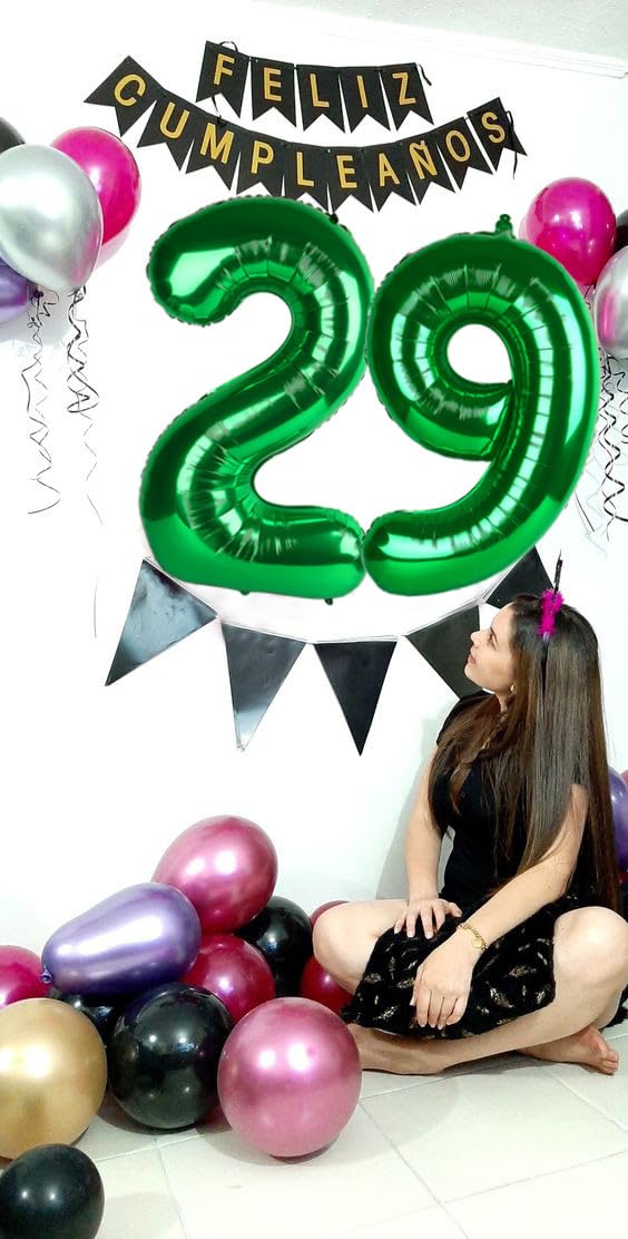 Mluchee 9-balloon decor setup ideal for birthdays and photo shoots.