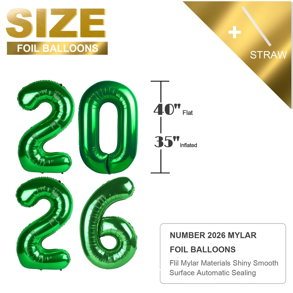 Mluchee graduation and birthday decor balloon, 40-inch size that stands out.