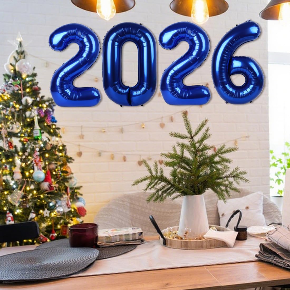Mluchee graduation celebration balloon 2026 40inch navy blue creates a striking milestone accent.