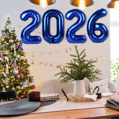 Mluchee graduation celebration balloon 2026 40inch navy blue creates a striking milestone accent.