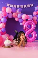 Mluchee number 7 balloon features durable materials for lasting celebrations.
