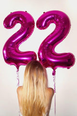 Mluchee number 7 balloon easy to inflate and decorate for quick setups.