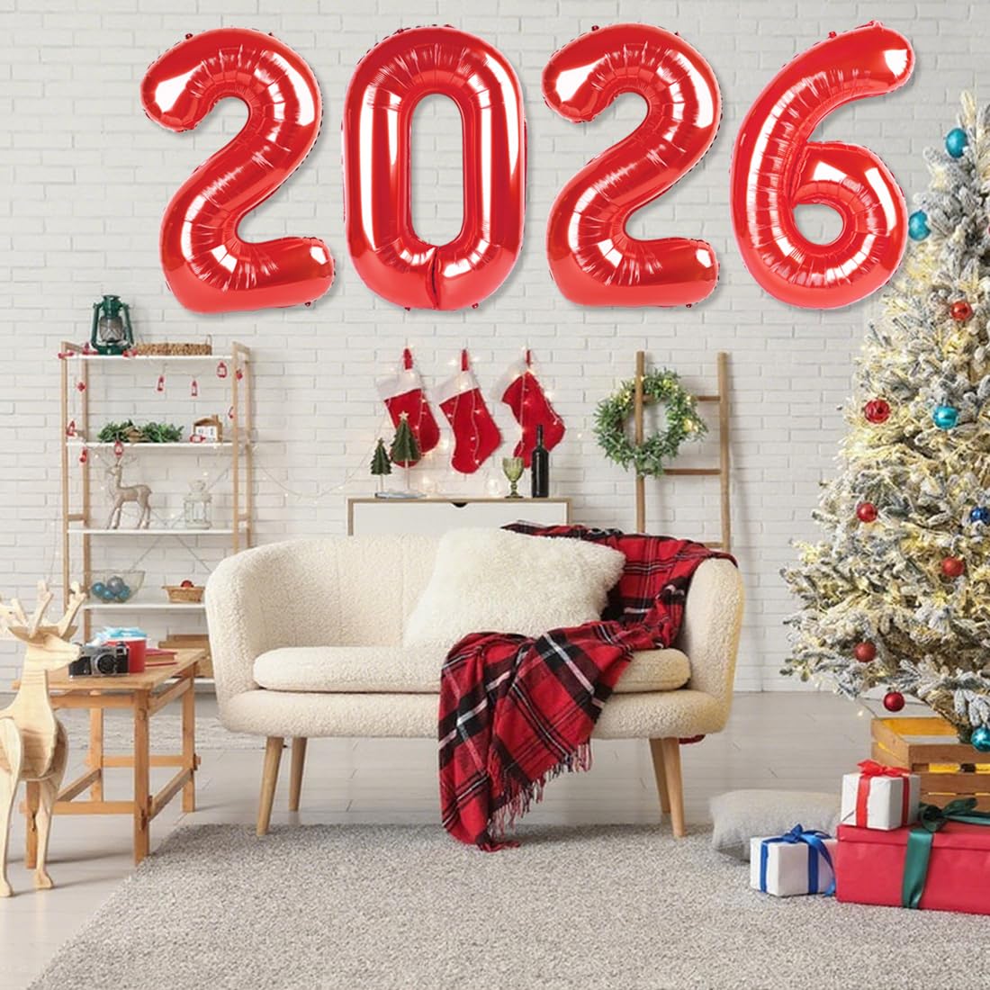 Mluchee red foil 2026 balloon elevates graduation celebrations with bold decor.