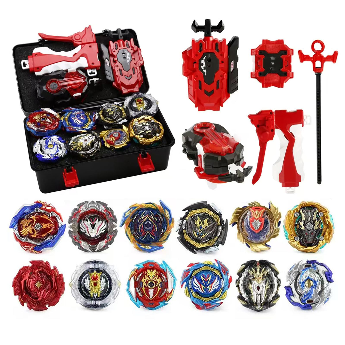 mlywd gyro battle tops set with 12 spinners ready for fast battles