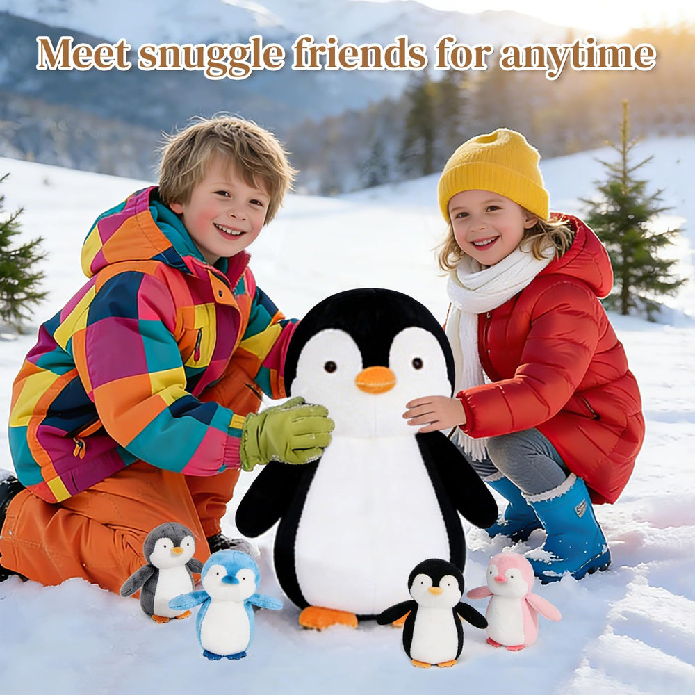 MMguai penguin plush with ultra soft fabric for cozy snuggles