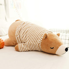 MMTTAO polar bear plush serves as a huggable pillow.