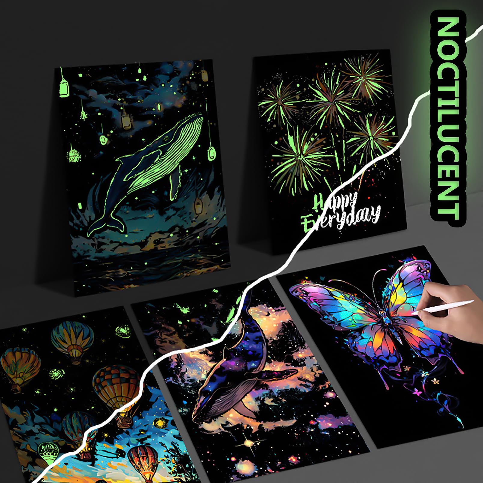 MMUGIT ASMR sketch card offers soothing tactile art experience