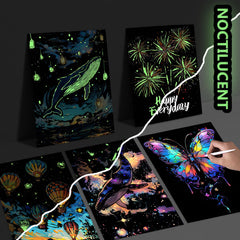 MMUGIT ASMR sketch card offers soothing tactile art experience