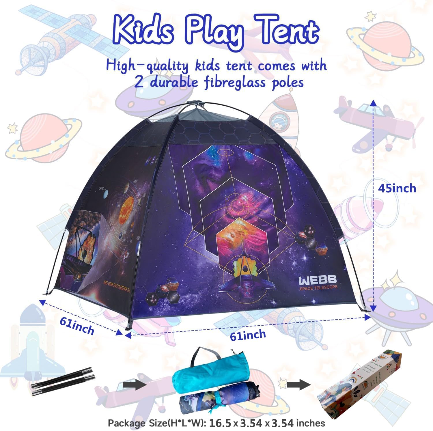 Mnagant James Webb tent makes a charming birthday gift.