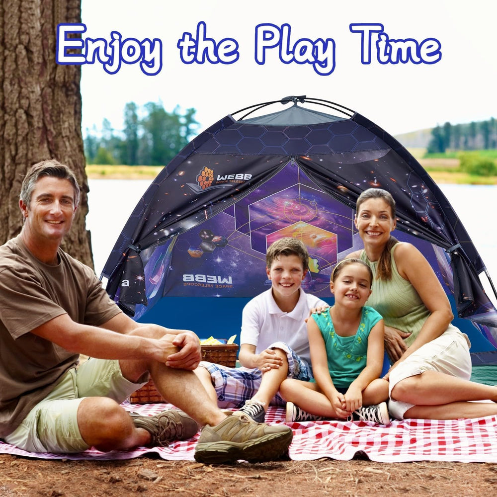 Mnagant James Webb tent portable design supports easy travel.
