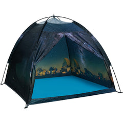 Mnagant Kids Play Tent starry night front view for imaginative indoor play