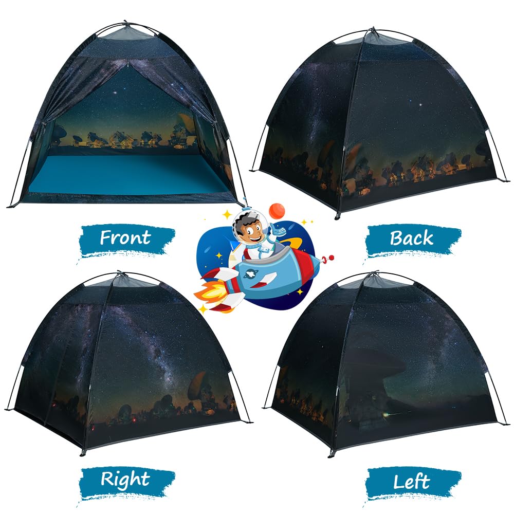 Mnagant space world tent 61x61x45 inches offers spacious indoor fun