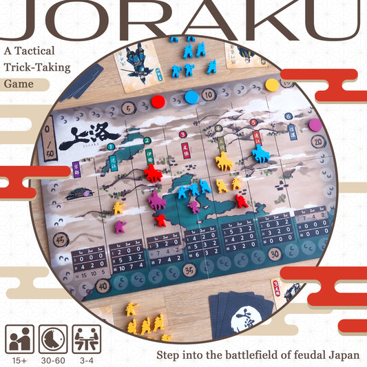 Moaideas Joraku Deluxe trick-taking mechanic enables dynamic card-driven decisions