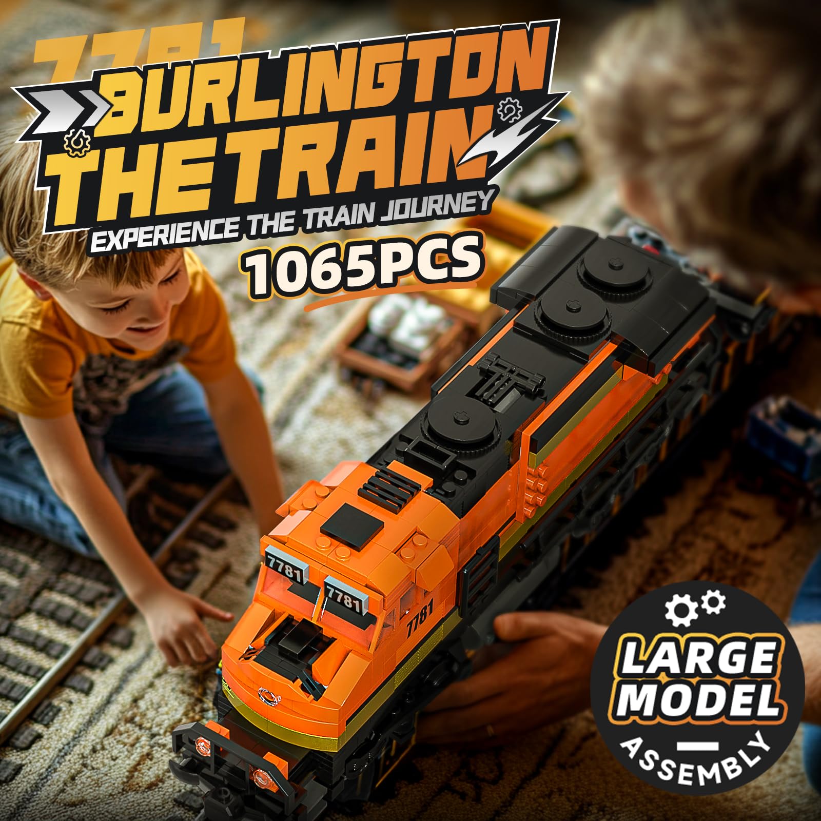 Gift-ready packaging for a thoughtful present for train fans