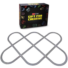 MOCBROPCS extension with 40 straight rails for smooth straight routes.