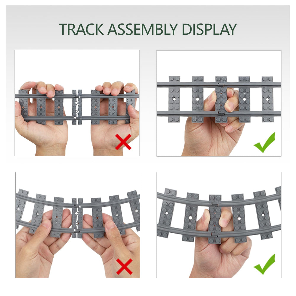 MOCBROPCS extension compatible with major city train sets for easy upgrades.
