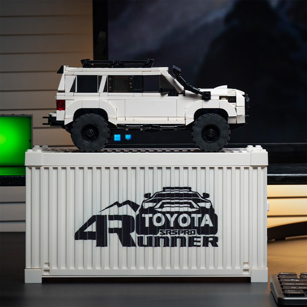MOCBROPCS Toyota 4Runner 540-piece bags show step-by-step building journey.