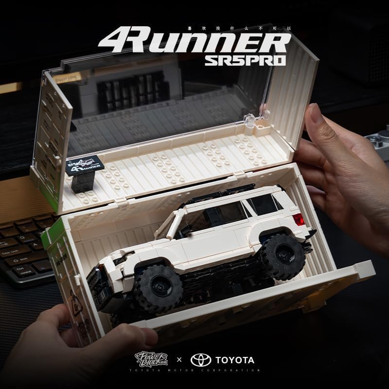 MOCBROPCS Toyota 4Runner iconic grille and tires captured in detail.