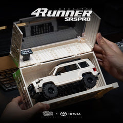 MOCBROPCS Toyota 4Runner iconic grille and tires captured in detail.