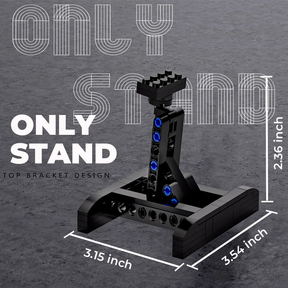Mocellence easy-assembly display stand simplifies shelving and organization.