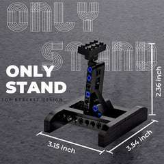 Mocellence easy-assembly display stand simplifies shelving and organization.