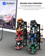 Mocellence display stand with stable base prevents tipping during display