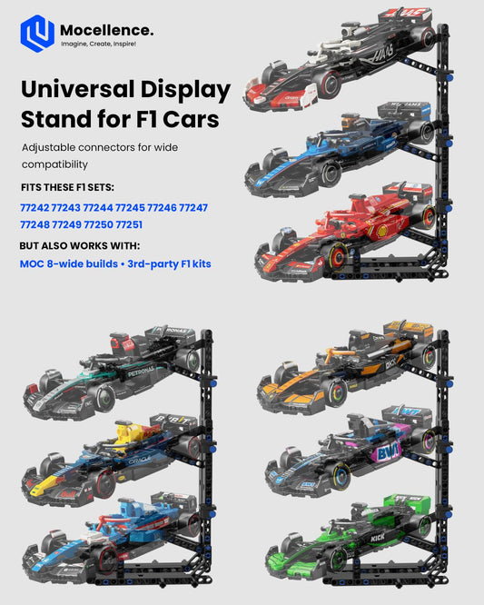 Mocellence stand assembly for kids 6+, a fun build and tidy display