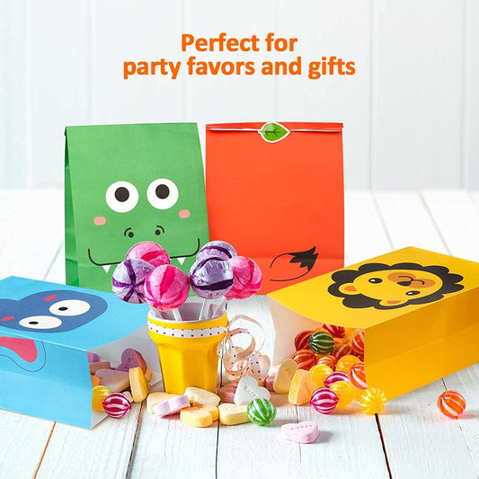 Mocoosy elephant design party bag, colorful and durable for classroom loot.