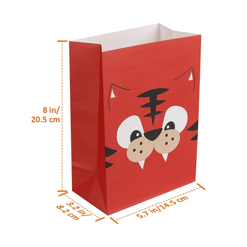 Mocoosy giraffe design party bag, cute animal theme for gifts.