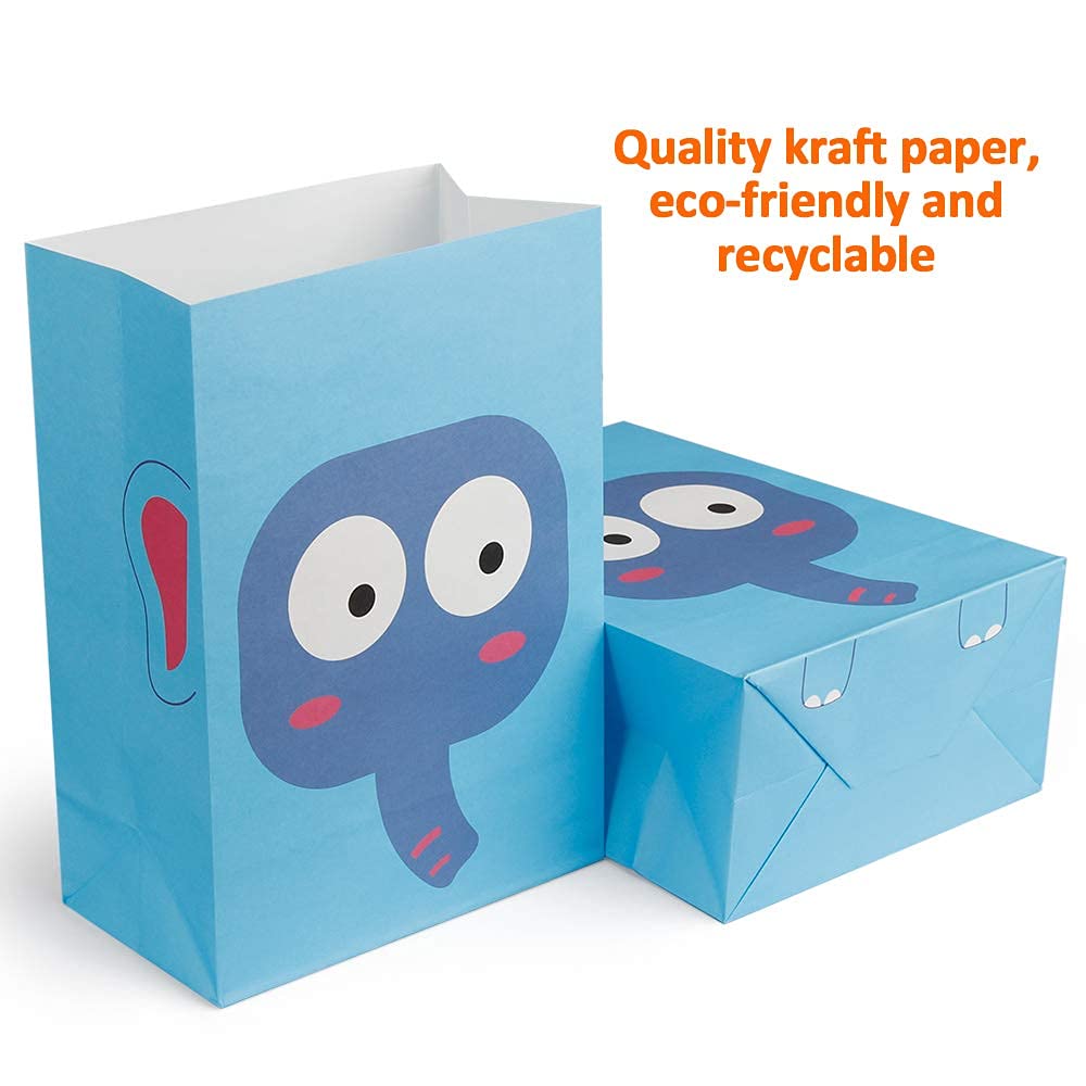 Mocoosy lion design party bag, eye-catching colors for kids' celebrations.