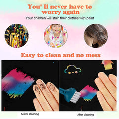 Mocoosy soft brush for gentle cleanup after scratching