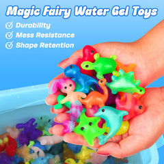 Mocoosy calcium lactate powder included for safe gel setting in crafts.