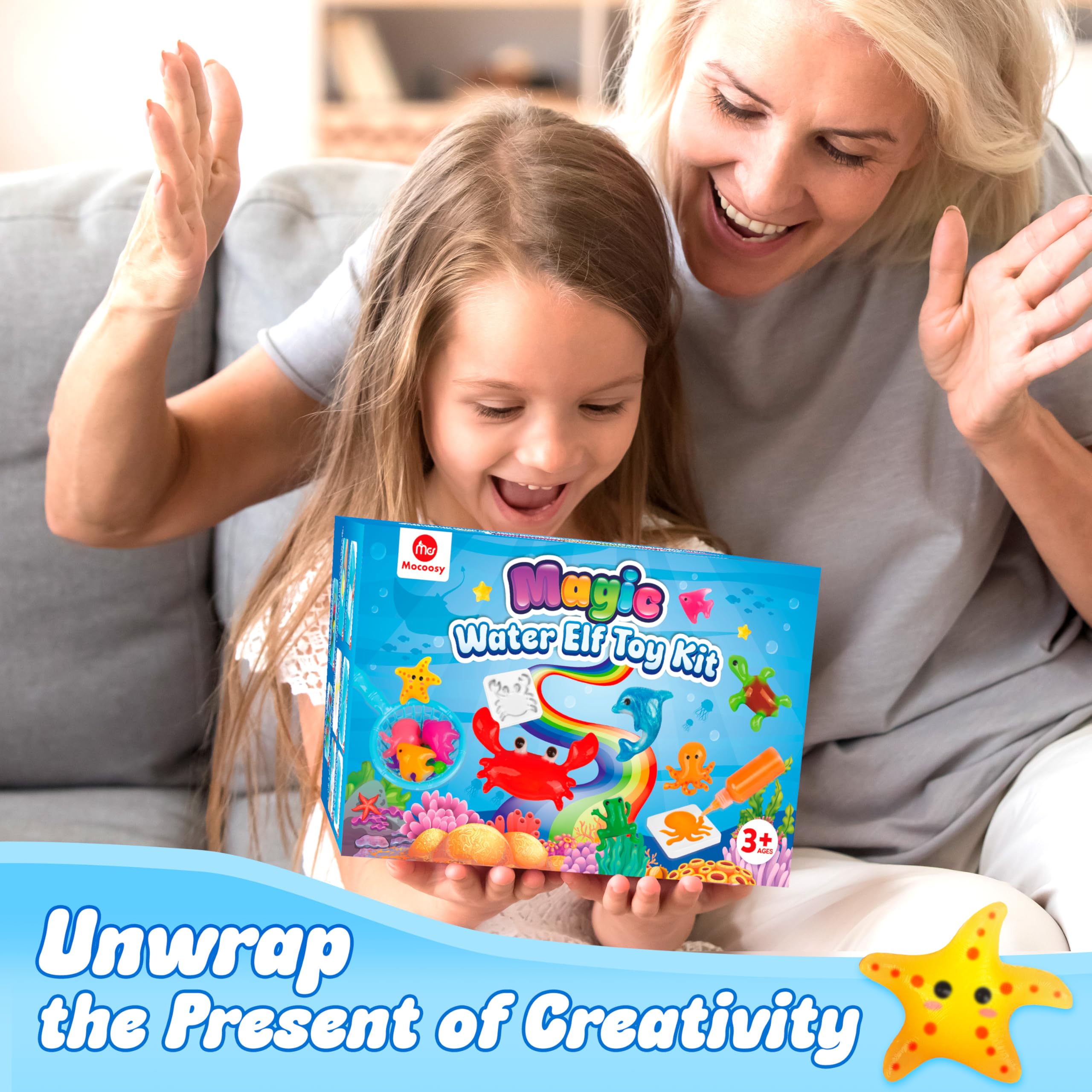Mocoosy safe materials ensure sensory, mess-friendly craft sessions.