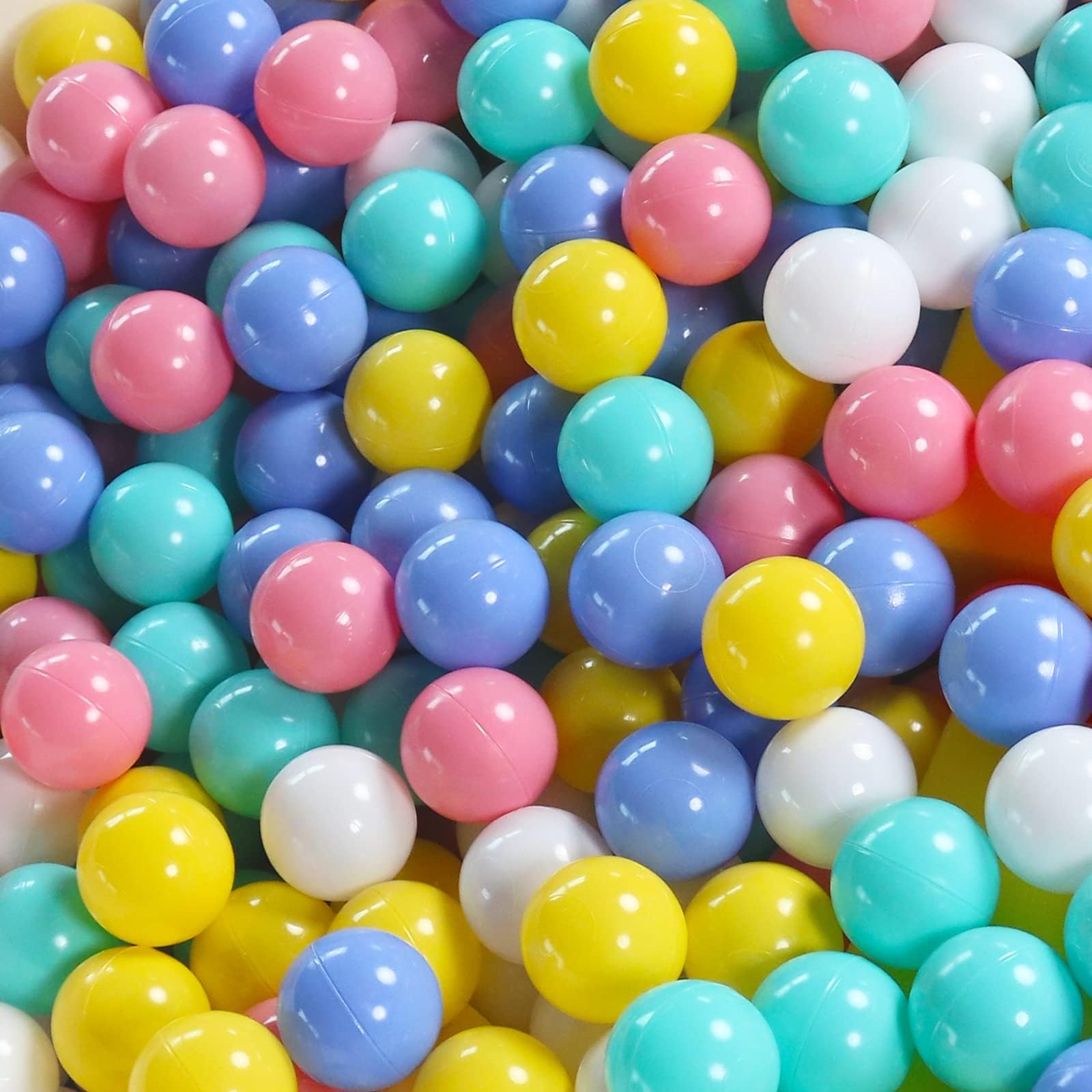 MODEREVE Ball Pit Balls 100-pack for quick setup and easy play