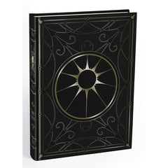 Modiphius Achtung! Cthulhu 2d20 Black Sun Exarch Collector’s Edition cover with gold foil emblem for immersive roleplay adventures.