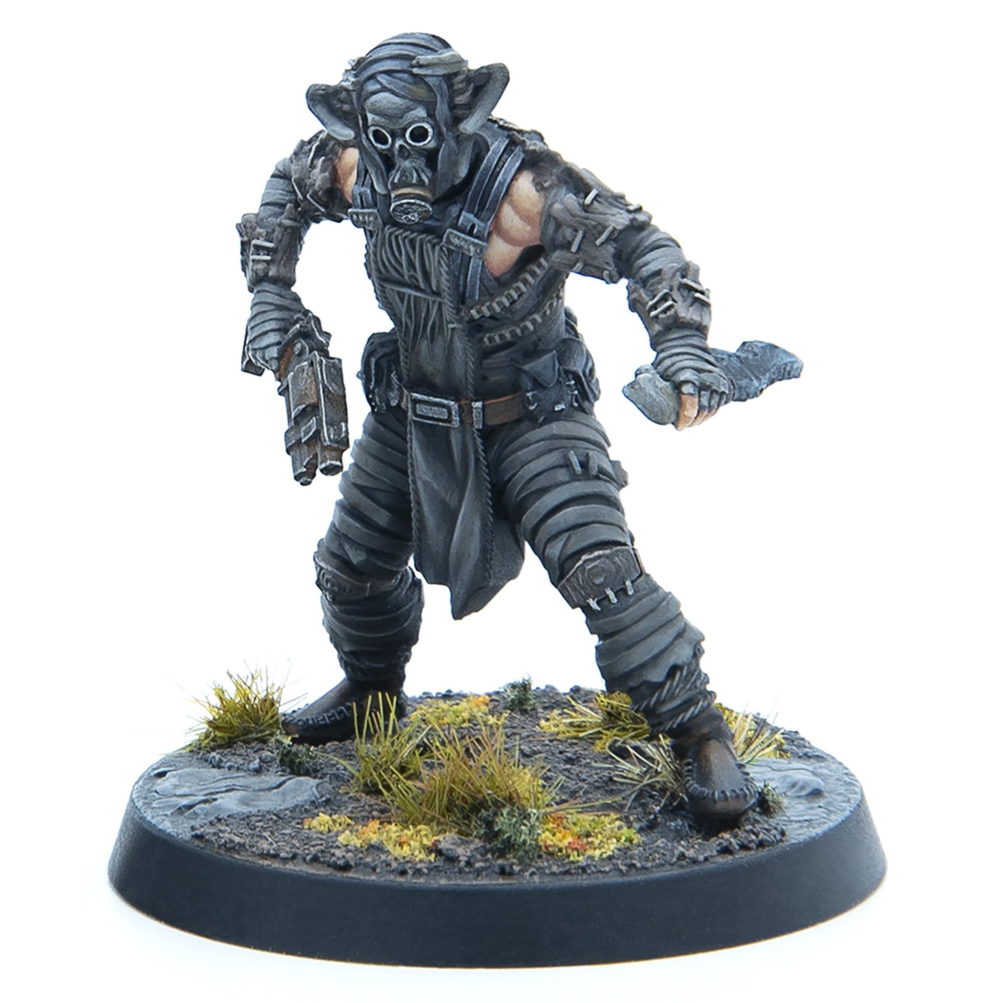 Modiphius Fallout Cult of the Mothman base set to support miniature placement.