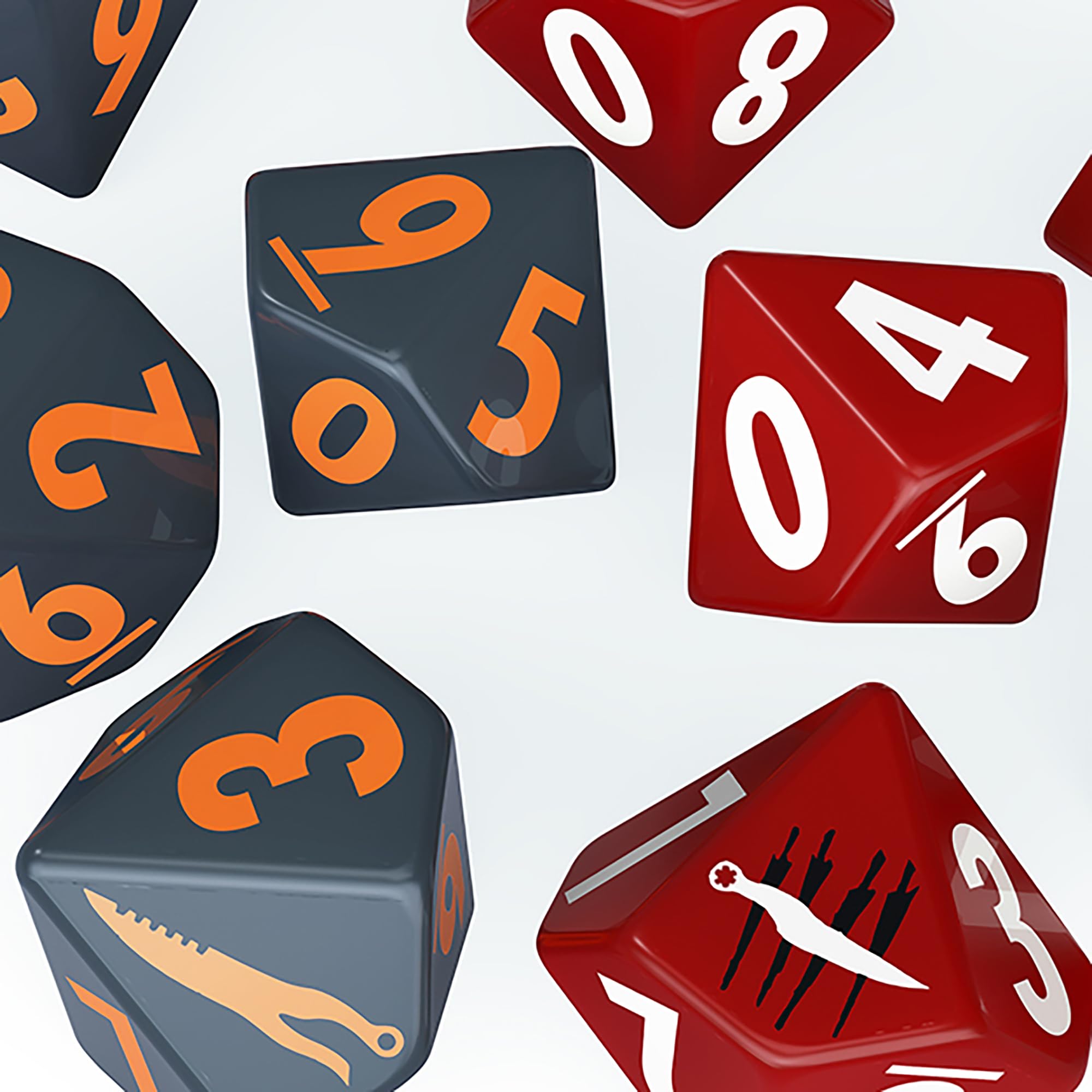 Modiphius Fallout Factions official licensed dice offer authentic Fallout vibes.