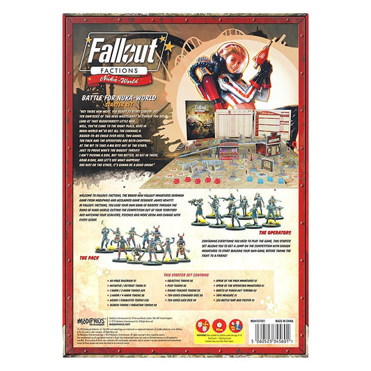 Modiphius Fallout Factions Pack miniatures ready to assemble your gang.
