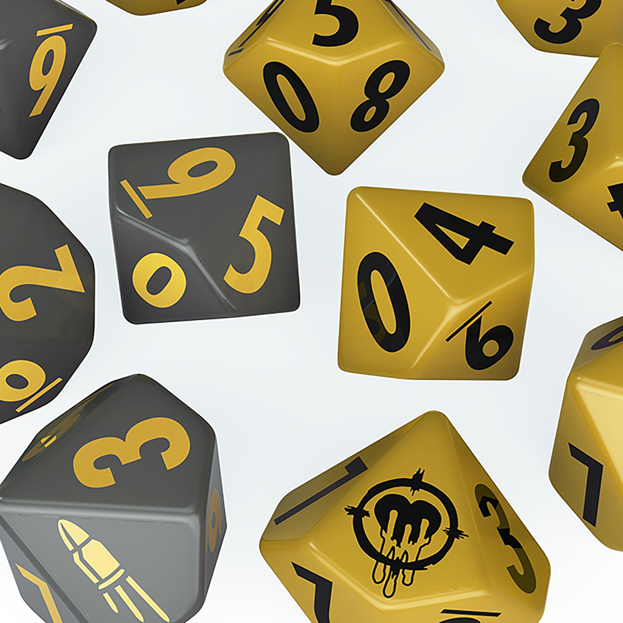 Modiphius Operators dice tray showcases portable rolling setup.