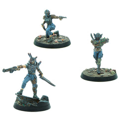 Modiphius Fallout Nuka World Dixie miniature in dynamic pose for tabletop storytelling