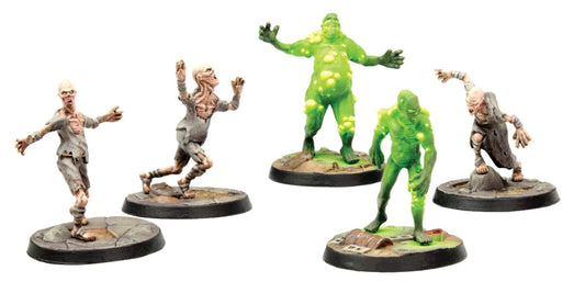 Modiphius Fallout Wasteland Warfare Ghouls miniatures for tactical skirmishes.