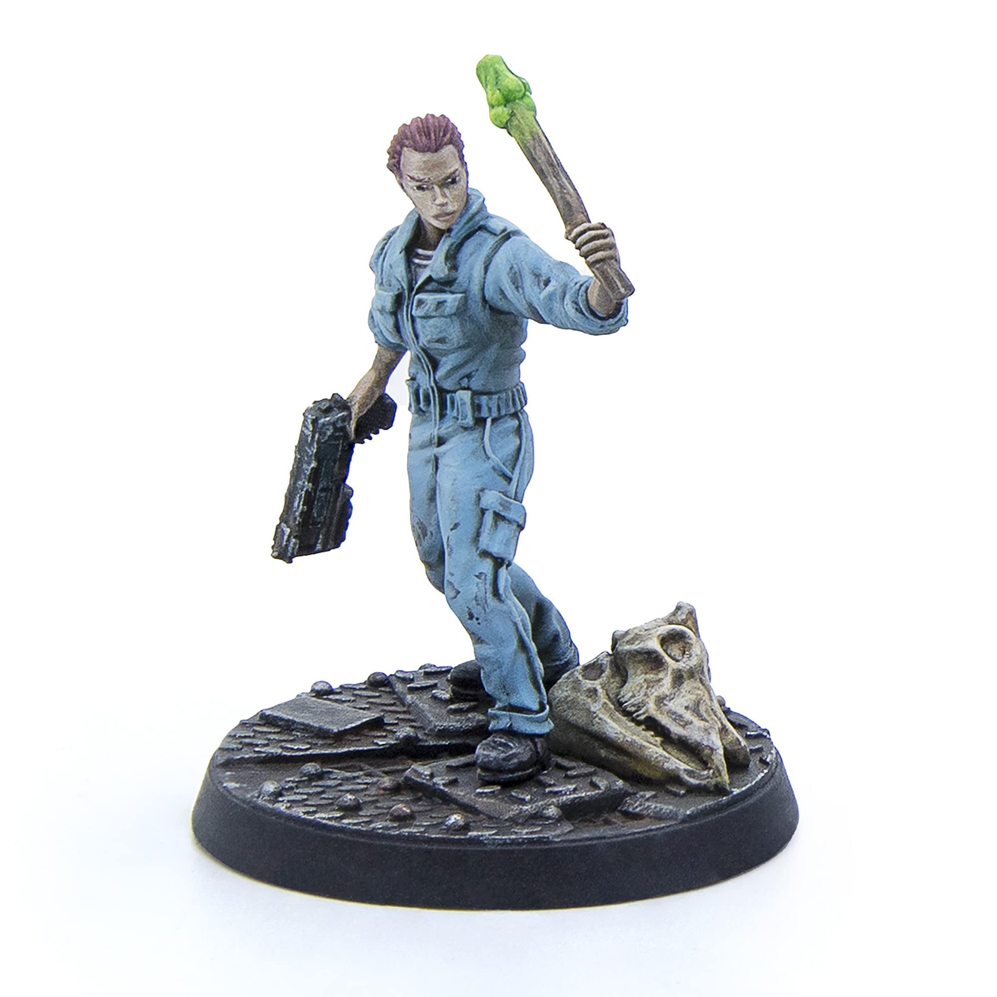 Modiphius Fallout Wasteland Warfare packaged set image showing contents and scale.