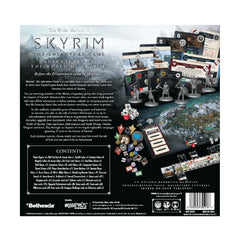 Modiphius Skyrim The Adventure Game miniatures depict Draugr and Dragons in action.