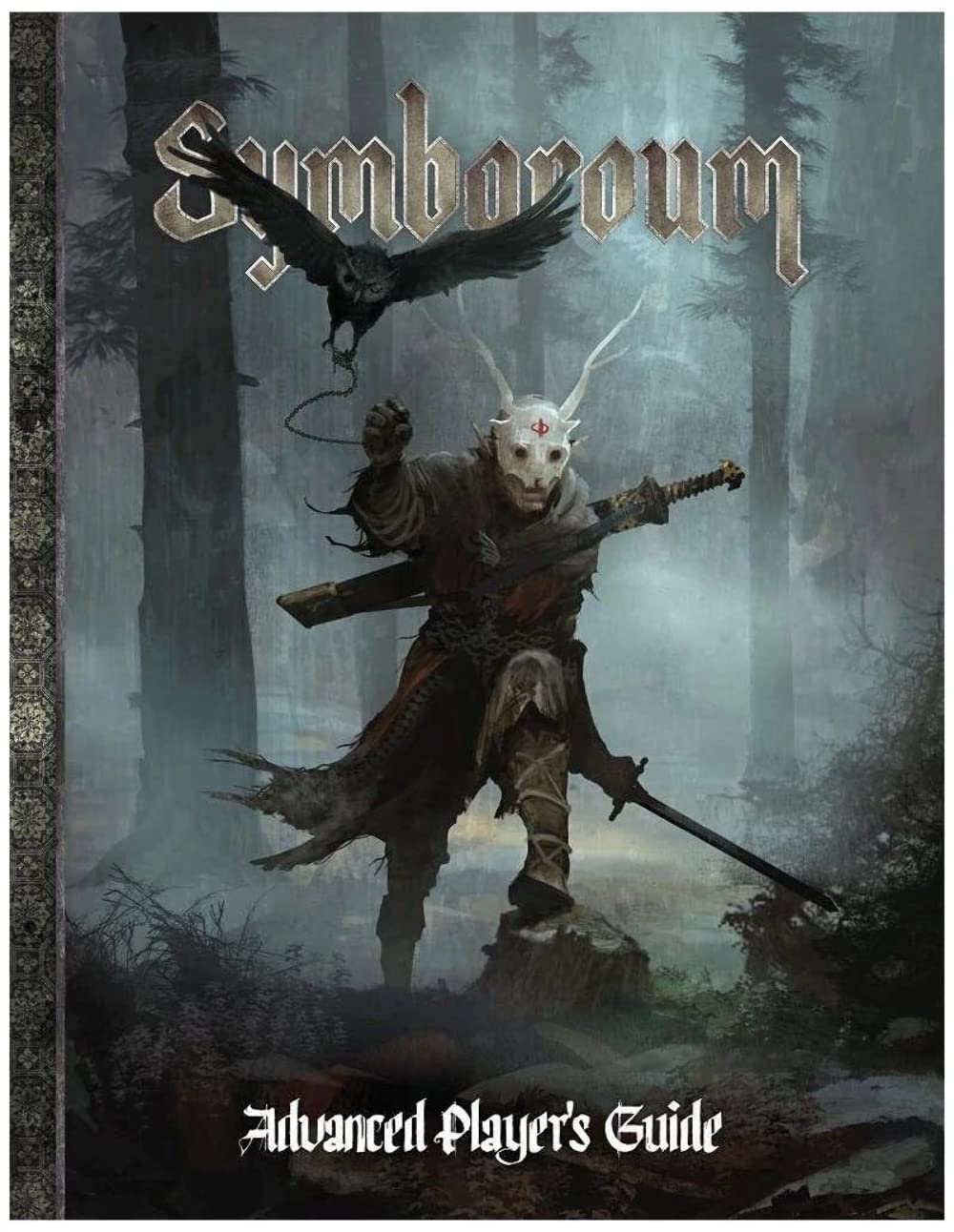Modiphius Symbaroum Advanced Player's Guide cover: essential reference for players exploring a dark, immersive world