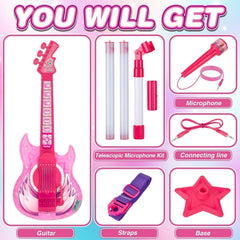 MOEAWS microphone with adjustable stand supports growing performers