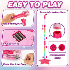 MOEAWS toy guitar with volume and song selection controls
